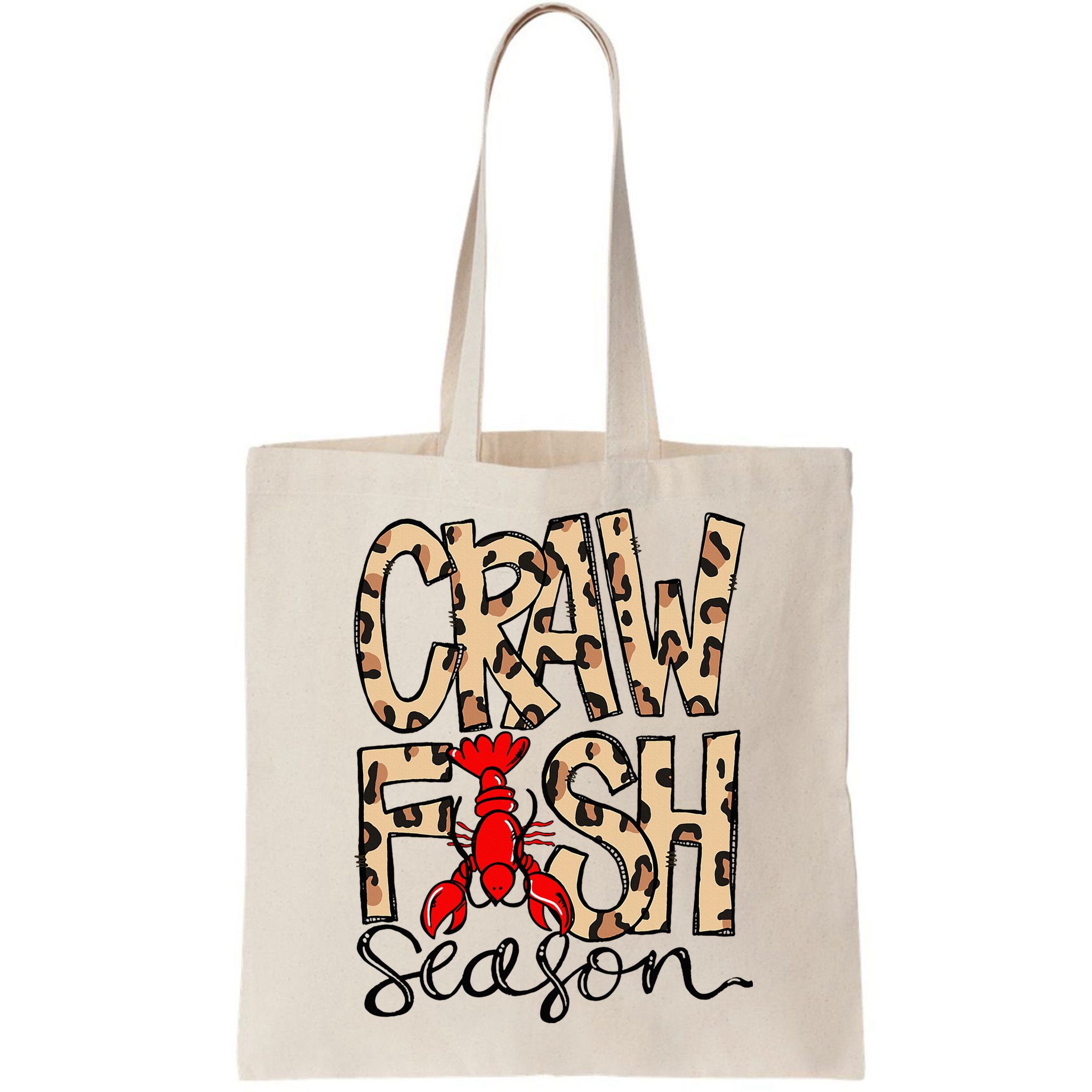 Craw Fish Season Leopard Love Crawfish Bag