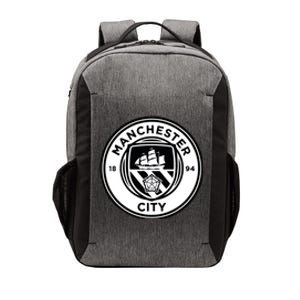 Cool Football Soccer Europe Man City Black And White Vector Backpack