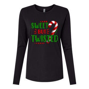 Cute Funny Sweet But Twisted Candy Cane Sweets Tester Gift Meaningful Gift Womens Cotton Relaxed Long Sleeve T-Shirt