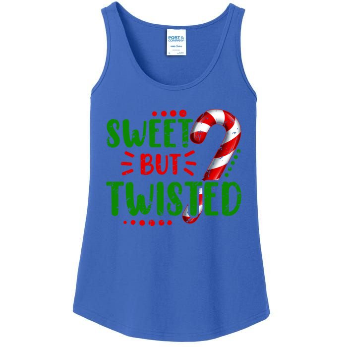 Cute Funny Sweet But Twisted Candy Cane Sweets Tester Gift Meaningful Gift Ladies Essential Tank