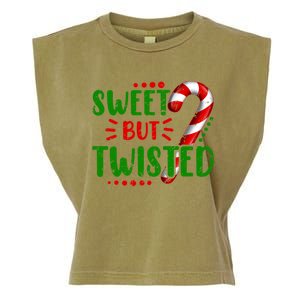 Cute Funny Sweet But Twisted Candy Cane Sweets Tester Gift Meaningful Gift Garment-Dyed Women's Muscle Tee