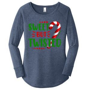 Cute Funny Sweet But Twisted Candy Cane Sweets Tester Gift Meaningful Gift Women's Perfect Tri Tunic Long Sleeve Shirt