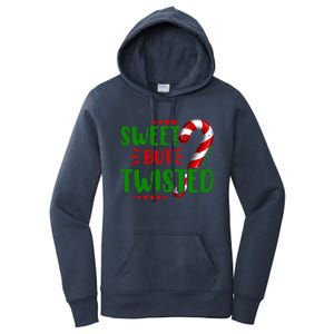 Cute Funny Sweet But Twisted Candy Cane Sweets Tester Gift Meaningful Gift Women's Pullover Hoodie