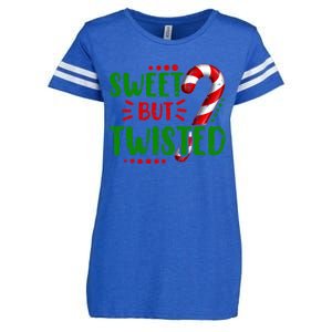 Cute Funny Sweet But Twisted Candy Cane Sweets Tester Gift Meaningful Gift Enza Ladies Jersey Football T-Shirt