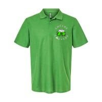 Cheers Fckers' St Patricks Day Men Women Beer Drinking Funny Softstyle Adult Sport Polo