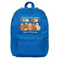 Caring For The Cutest Pumpkins Labor & Delivery Nurse Fall 16 in Basic Backpack