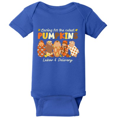Caring For The Cutest Pumpkins Labor & Delivery Nurse Fall Baby Bodysuit