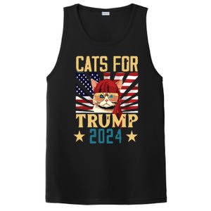 Cat For Trump 2024 PosiCharge Competitor Tank