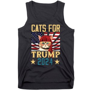 Cat For Trump 2024 Tank Top