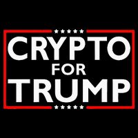 Crypto For Trump President Election 2024 Pro Cryptocurrency Cooling Performance Crew T-Shirt