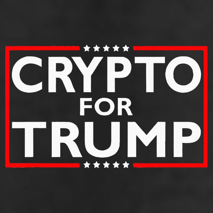 Crypto For Trump President Election 2024 Pro Cryptocurrency Adult Drive Performance Visor