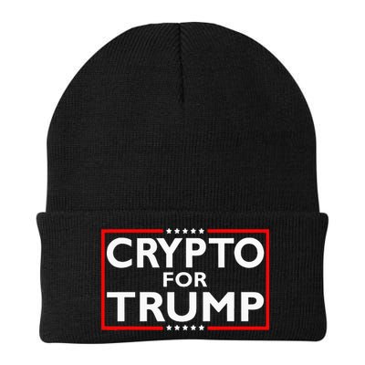 Crypto For Trump President Election 2024 Pro Cryptocurrency Beanie