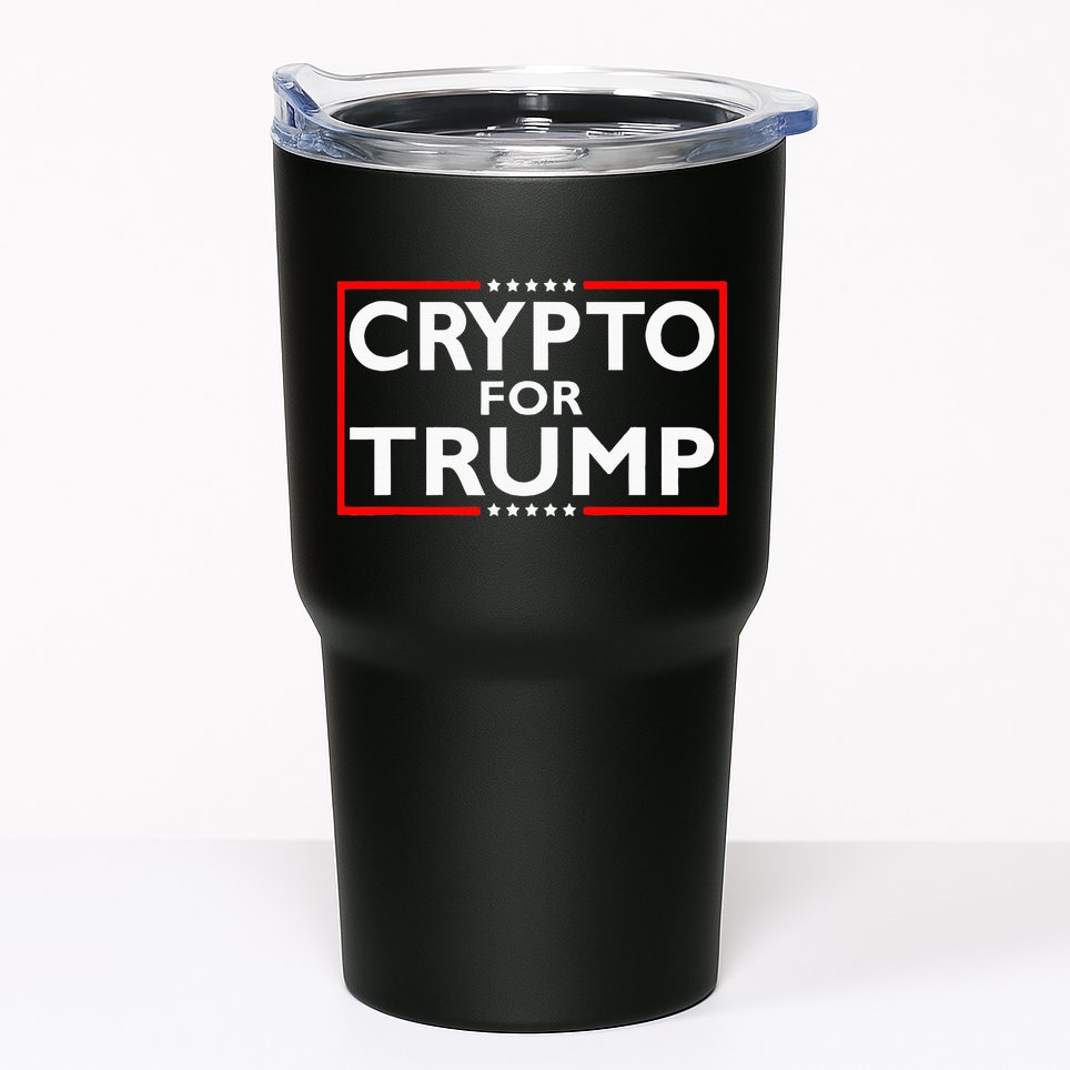 Crypto For Trump President Election 2024 Pro Cryptocurrency Tumbler