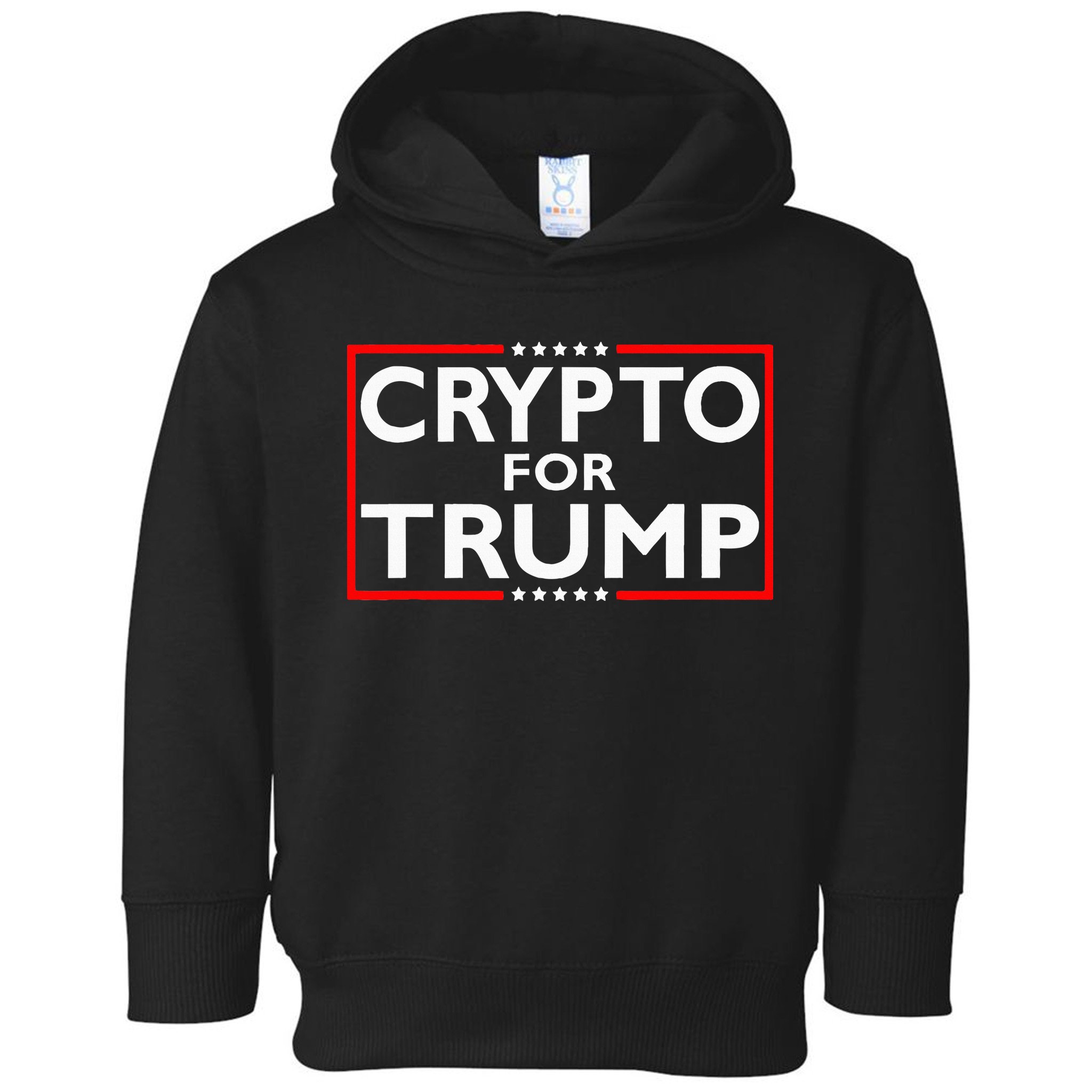 Crypto For Trump President Election 2024 Pro Cryptocurrency Toddler Hoodie