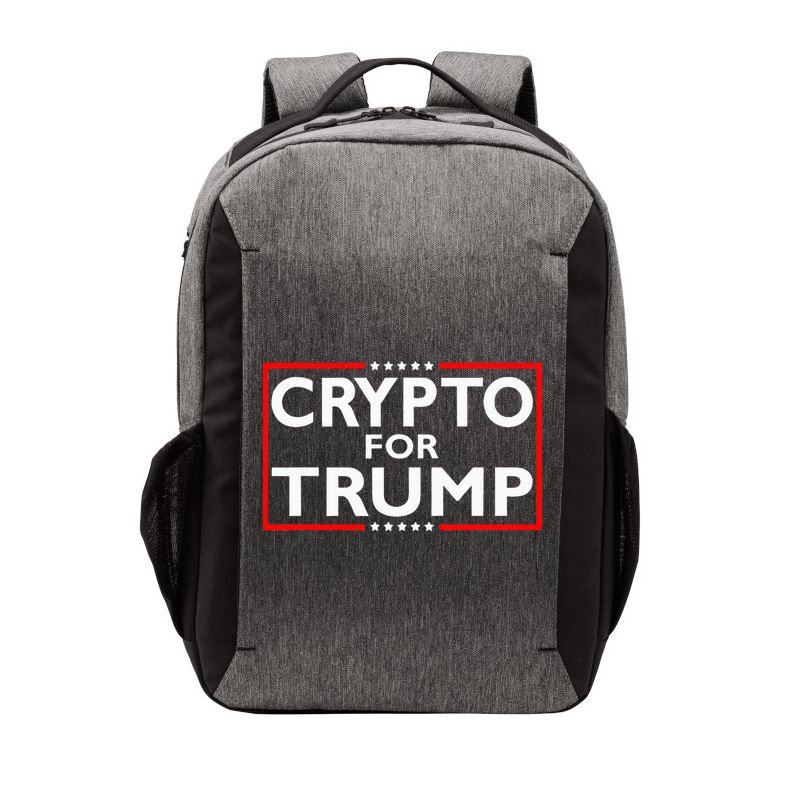 Crypto For Trump President Election 2024 Pro Cryptocurrency Vector Backpack