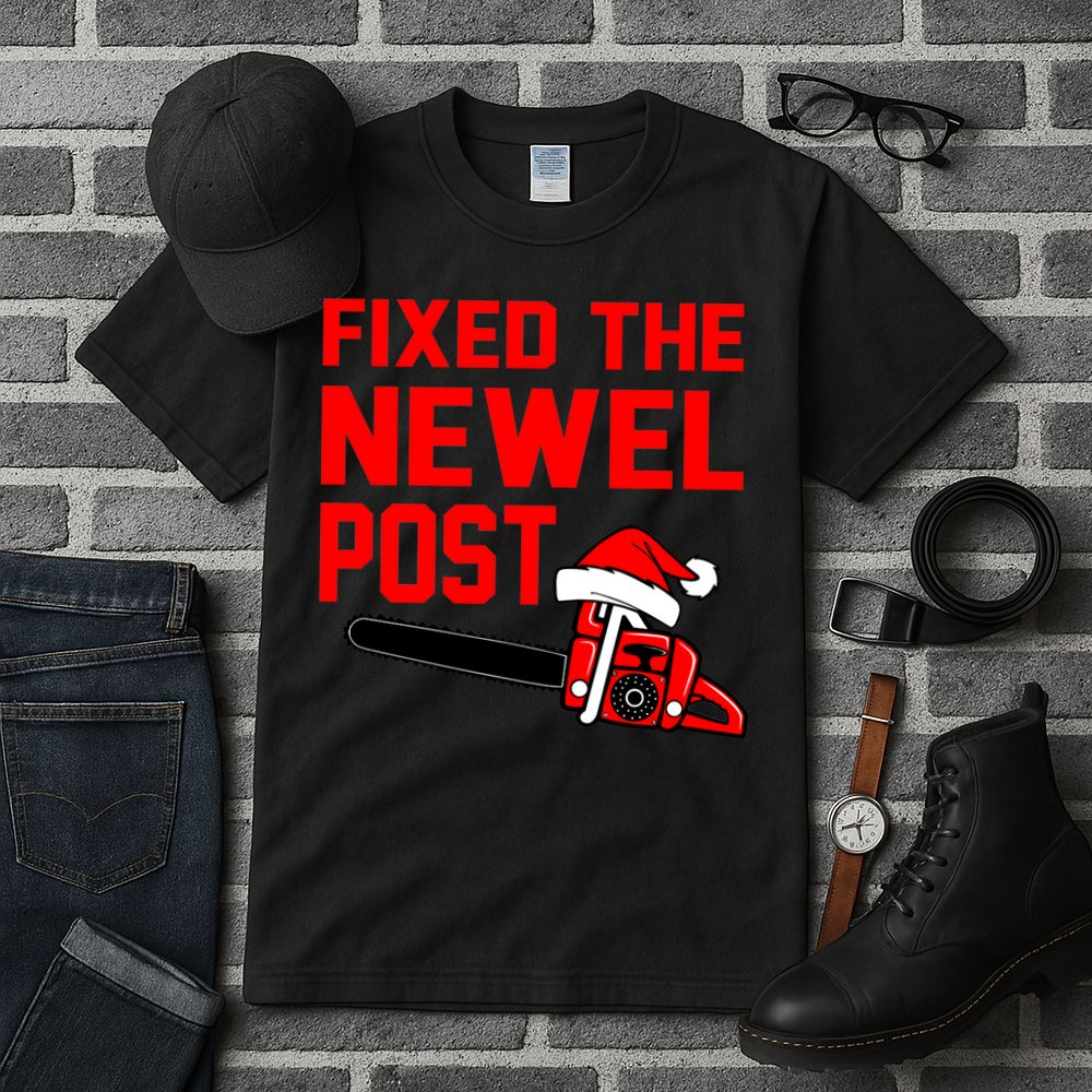 Christmas Fixed The Newel Post Essential Tall T-Shirt