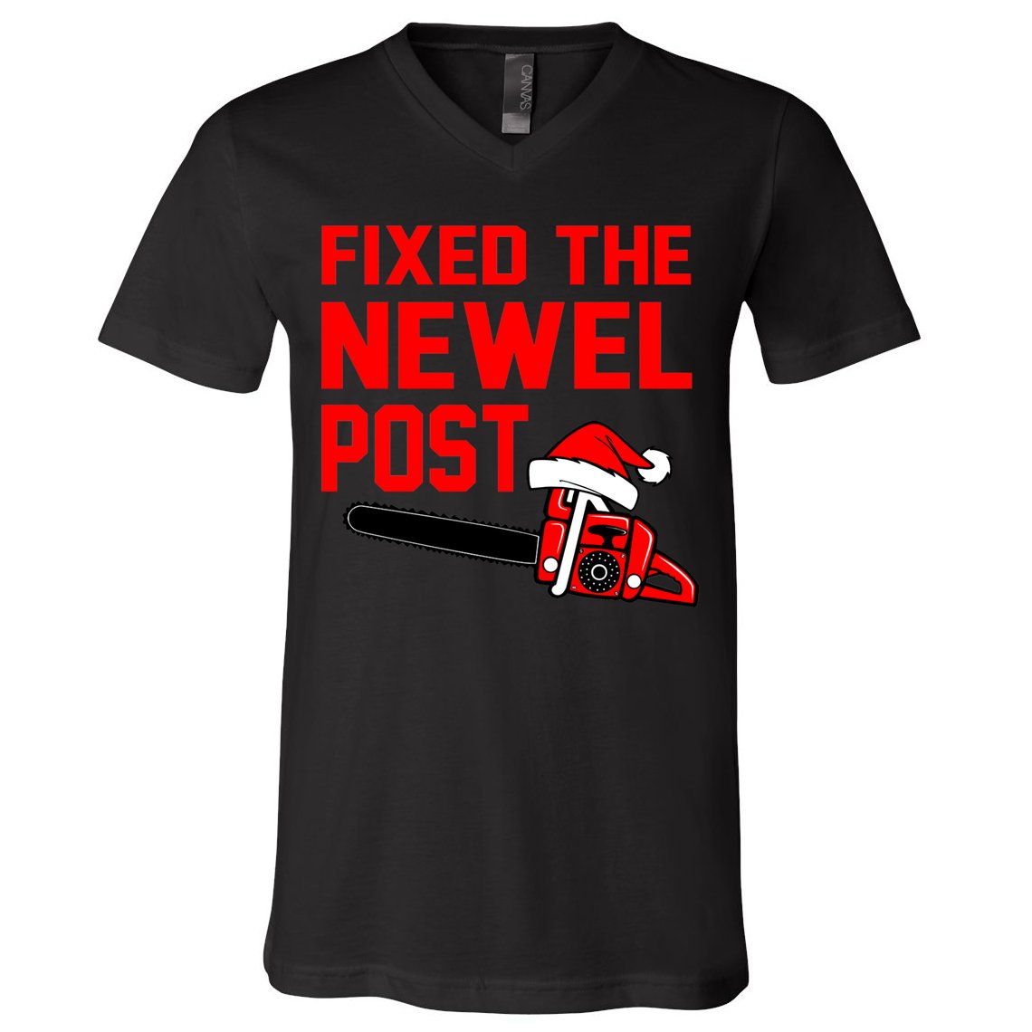 Christmas Fixed The Newel Post Essential V-Neck T-Shirt