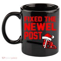 Christmas Fixed The Newel Post Essential 11oz C Handle Ceramic Mug