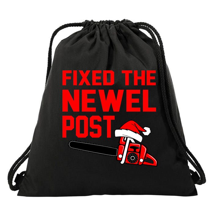 Christmas Fixed The Newel Post Essential Drawstring Bag