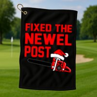 Christmas Fixed The Newel Post Essential Golf Towel