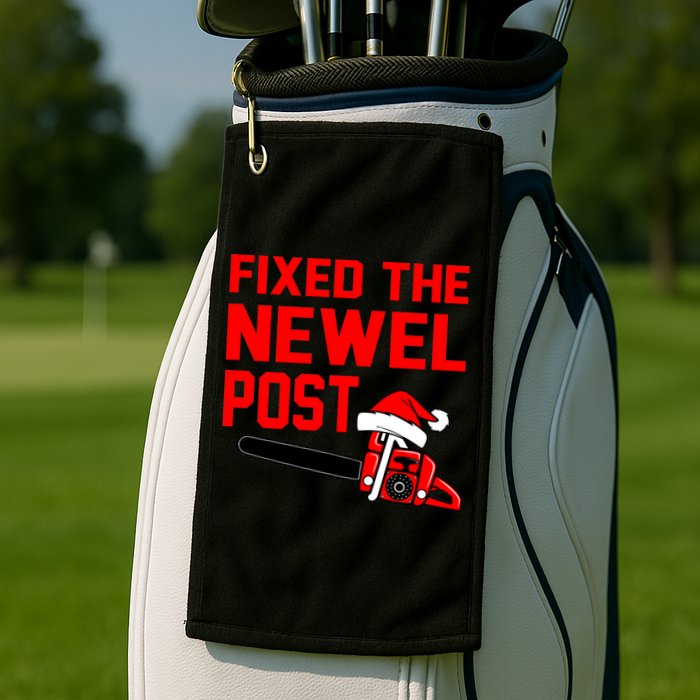 Christmas Fixed The Newel Post Essential Golf Towel