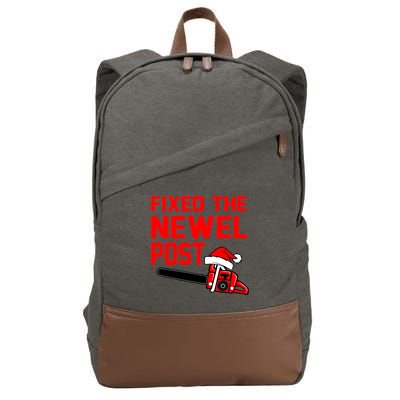 Christmas Fixed The Newel Post Essential Cotton Canvas Backpack