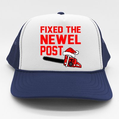 Christmas Fixed The Newel Post Essential Trucker Hat