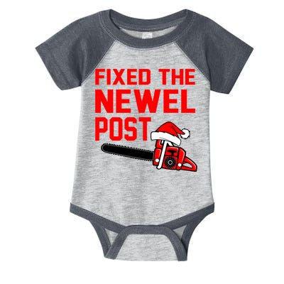 Christmas Fixed The Newel Post Essential Infant Baby Jersey Bodysuit