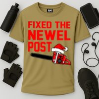 Christmas Fixed The Newel Post Essential Performance Shirt
