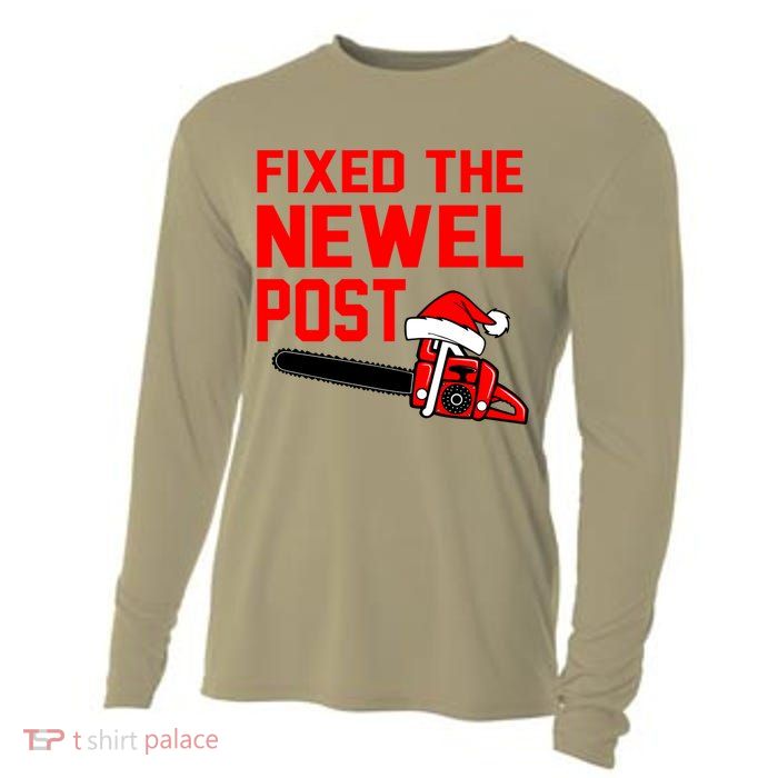 Christmas Fixed The Newel Post Essential Cooling Performance Long Sleeve Crew