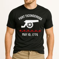 Capture Fort Ticonderoga Cannon Revolutionary War Cooling Performance Crew T-Shirt