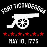 Capture Fort Ticonderoga Cannon Revolutionary War Cooling Performance Crew T-Shirt