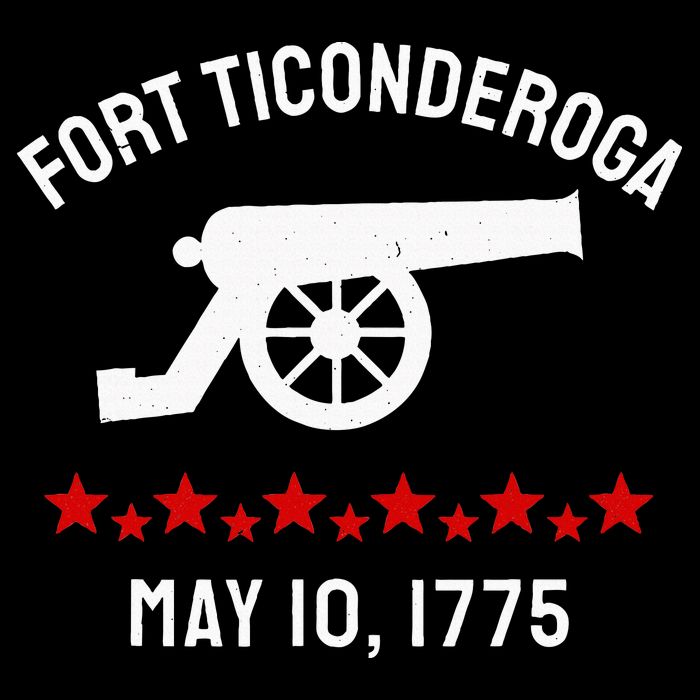 Capture Fort Ticonderoga Cannon Revolutionary War Cooling Performance Crew T-Shirt