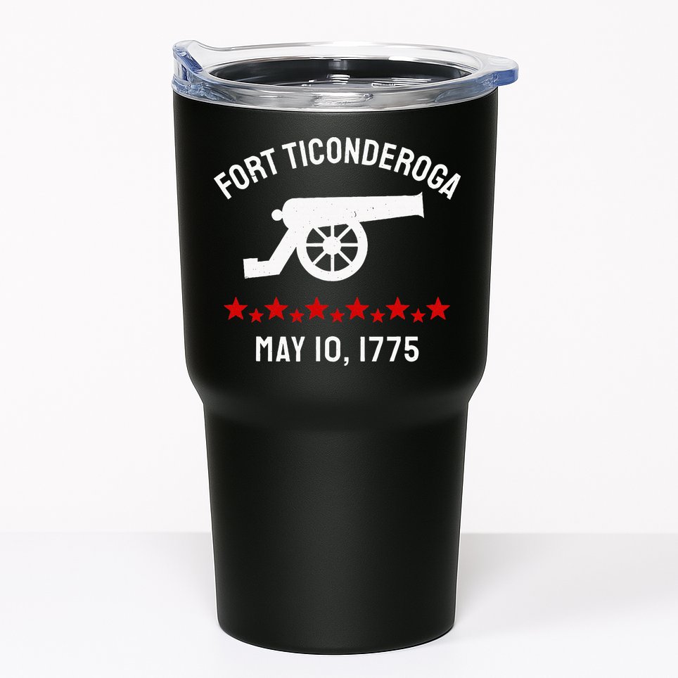Capture Fort Ticonderoga Cannon Revolutionary War Tumbler