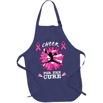Cheer For The Cure Breast Cancer Awareness Month Cheerleader Apron