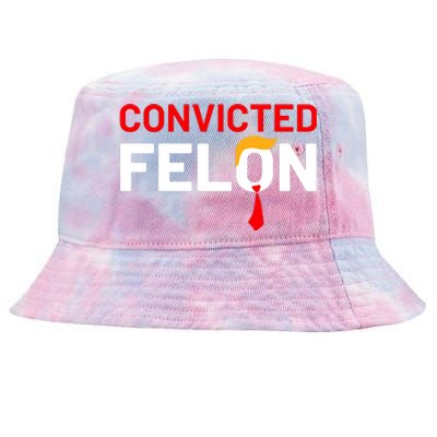 Convicted Felon Trump Tie-Dyed Bucket Hat