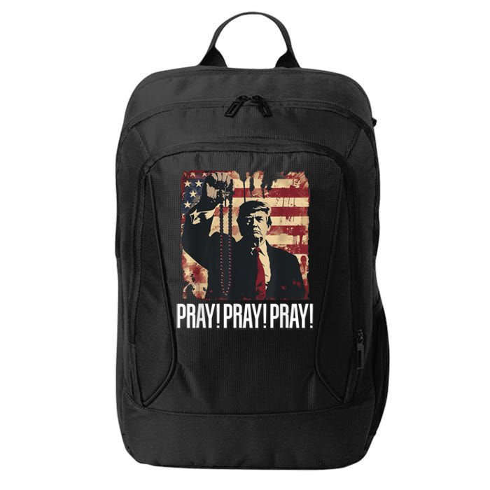 Catholics For Trump 2024 Rosary Election City Backpack