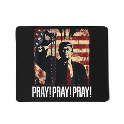 Catholics For Trump 2024 Rosary Election Mousepad