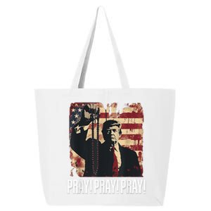 Catholics For Trump 2024 Rosary Election 25L Jumbo Tote