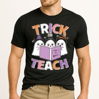 Cute Funny Trick Or Teach Reading Ghost Performance Shirt