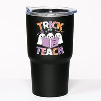 Cute Funny Trick Or Teach Reading Ghost Tumbler