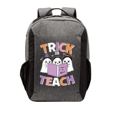 Cute Funny Trick Or Teach Reading Ghost Vector Backpack