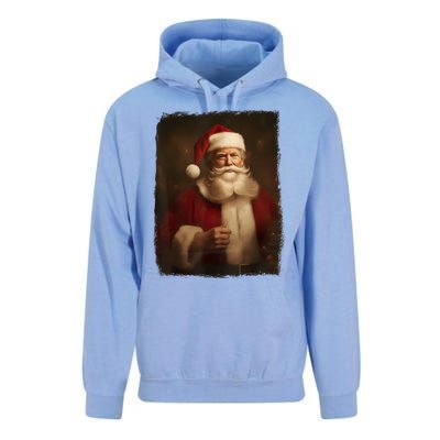 Christmas Funny Trump Santa Claus Retro Vintage Xmas Pajamas Unisex Surf Hoodie