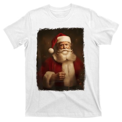 Christmas Funny Trump Santa Claus Retro Vintage Xmas Pajamas T-Shirt