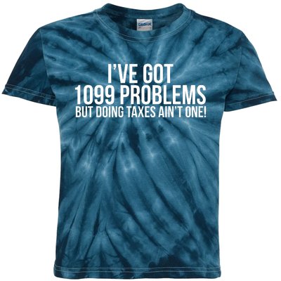 Cool Funny Tax Season 1099 Problems Kids Tie-Dye T-Shirt