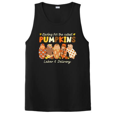 Caring For The Cutest Pumpkins Labor & Delivery Nurse Fall PosiCharge Competitor Tank