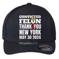 Convicted Felon Trump Hair Tie Thank You Ny New York 53024 Flexfit Unipanel Trucker Cap