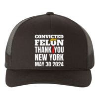 Convicted Felon Trump Hair Tie Thank You Ny New York 53024 Yupoong Adult 5-Panel Trucker Hat