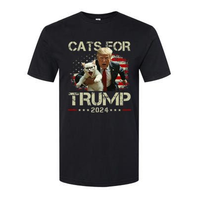 Cats For Trump Softstyle® CVC T-Shirt