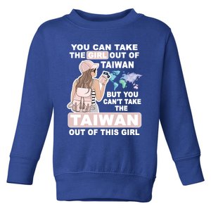 Cool From Taiwan Meaningful Gift Proud Taiwan Gift Toddler Sweatshirt